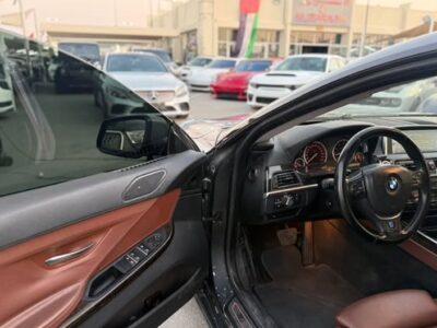 2013 BMW 650i Gran Coupe 4.4L V8 Engine Gulf Spec Full Option Grey Tan