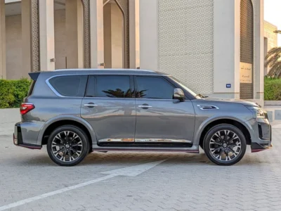 2014 Nissan Patrol SE FACELIFTED 2024 NISMO 8 Cylinder Engine Grey Beige SUV