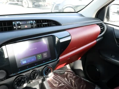 2025 Toyota Hilux SR RWD 2.7 L 4 Cylinders Engine White Red Pick Up Truck