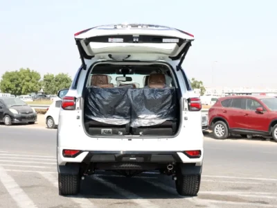 2025 Toyota Fortuner SR5 6 Cylinders Engine White Tan SUV GCC Specs