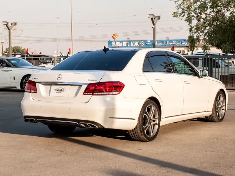 2016 Mercedes-Benz E-Class E400 Hybrid 4.5 B GRADE Clean Title White Black