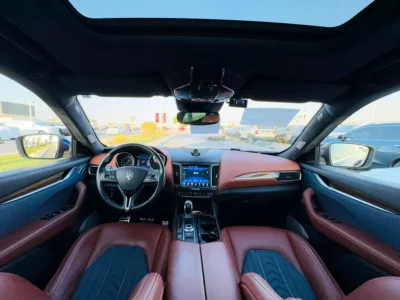 2018 Maserati Levante Other 6 Cylinders Engine Blue Brwon SUV