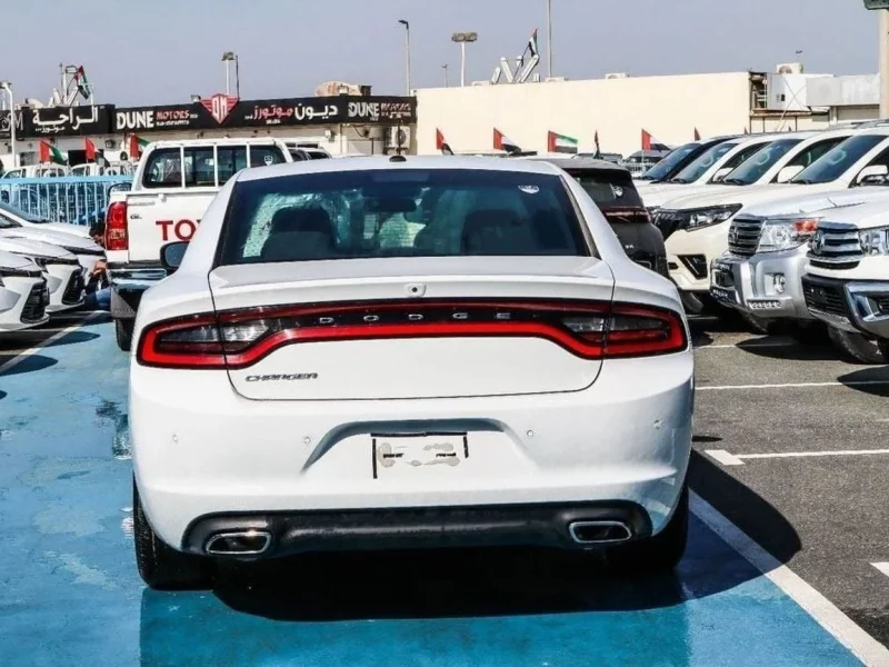 2020 Dodge Charger SE Mid 3.6 litres 6 Cylinders Engine White Grey Sedan