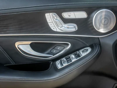 2016 Mercedes-Benz C-Class C63 S AMG 8 Cylinder Engine Silver Black Sedan