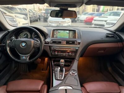 2013 BMW 650i Gran Coupe 4.4L V8 Engine Gulf Spec Full Option Grey Tan