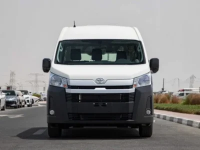 2026 Toyota Hiace High Roof Cargo 3.5L GCC Specs White Grey
