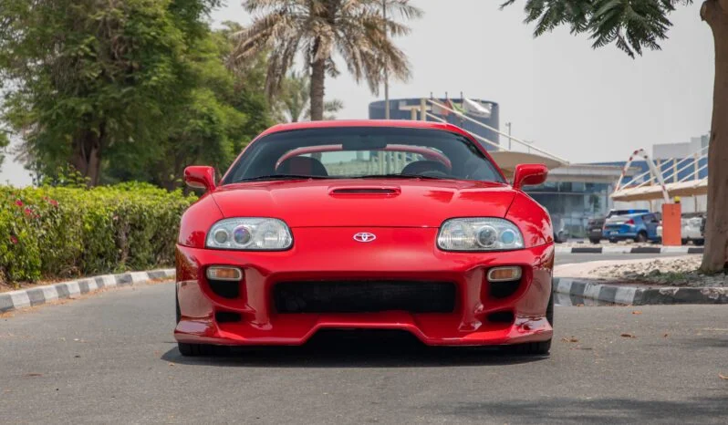 1995 Toyota Supra 3.0L Petrol Engine Auto German Spec Red Black