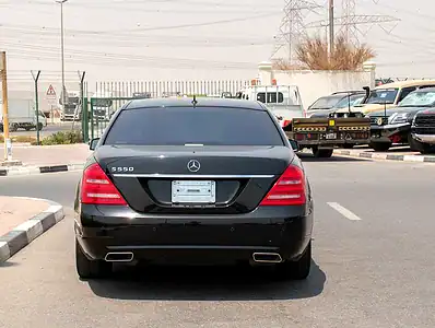 2012 Mercedes-Benz S-Class S 550 6 Cylinders Engine Petrol Black Sedan