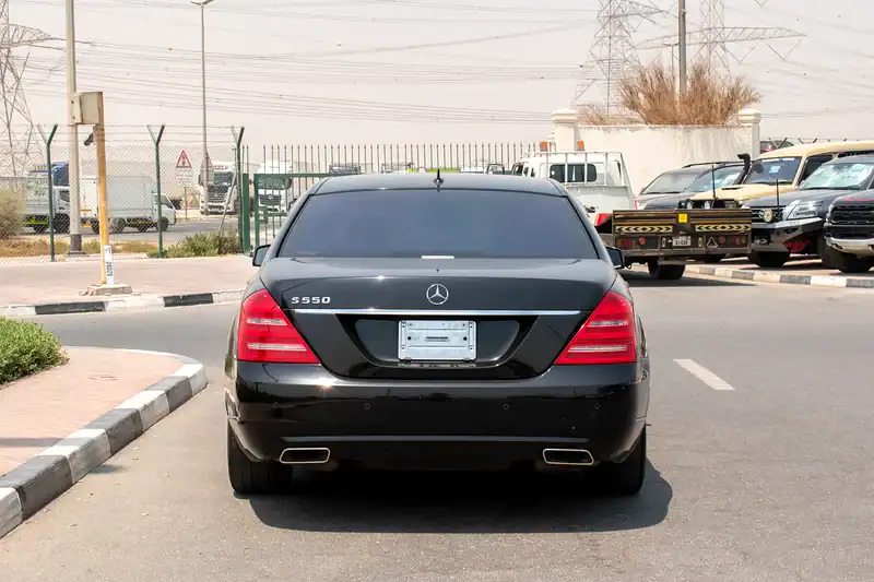 2012 Mercedes-Benz S-Class S 550 6 Cylinders Engine Petrol Black Sedan