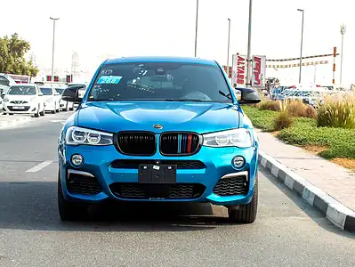 2017 BMW X4 M40i 6 Cylinders Engine Petrol Blue Black SUV 4WD