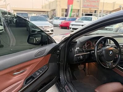 2013 BMW 650i Gran Coupe 4.4L V8 Engine Gulf Spec Full Option Grey Tan