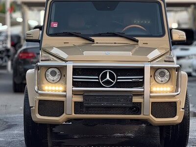 2012 Mercedes-Benz G55 AMG 5.4L Supercharged V8 Engine Beige SUV
