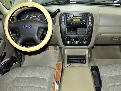 2002 Ford Explorer XLS 6 Cylinders Engine Petrol Brown Beige SUV
