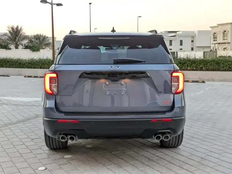 2021 Ford Explorer ST 6 Cylinders Engine Petrol Blue Black SUV