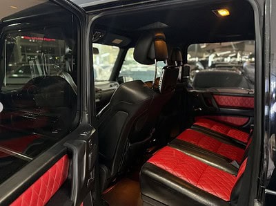 2013 Mercedes-Benz G63 AMG 5.5L V8 AMG Full Carbon Fiber Black Red