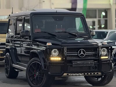 2013 Mercedes-Benz G63 AMG 5.5L V8 AMG Full Carbon Fiber Black Red