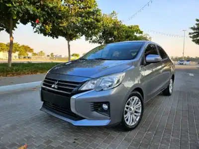 2022 Mitsubishi Attrage GLX Medium Line 3 Cylinder Engine Grey White Sedan