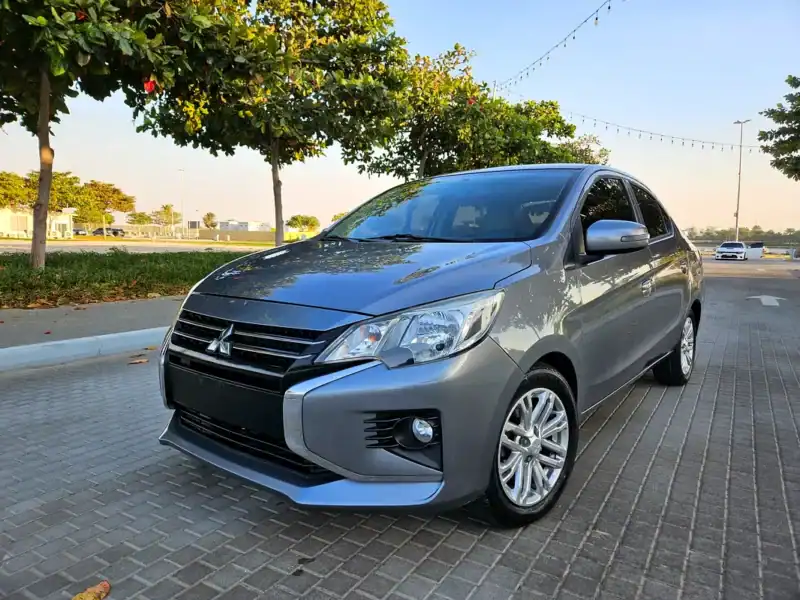 2022 Mitsubishi Attrage GLX Medium Line 3 Cylinder Engine Grey White Sedan