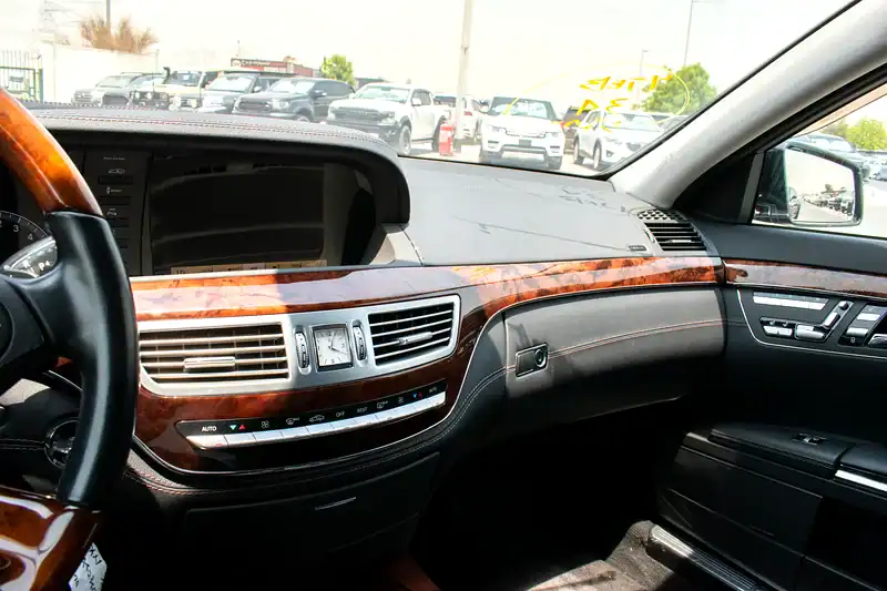 2012 Mercedes-Benz S-Class S 550 6 Cylinders Engine Petrol Black Sedan