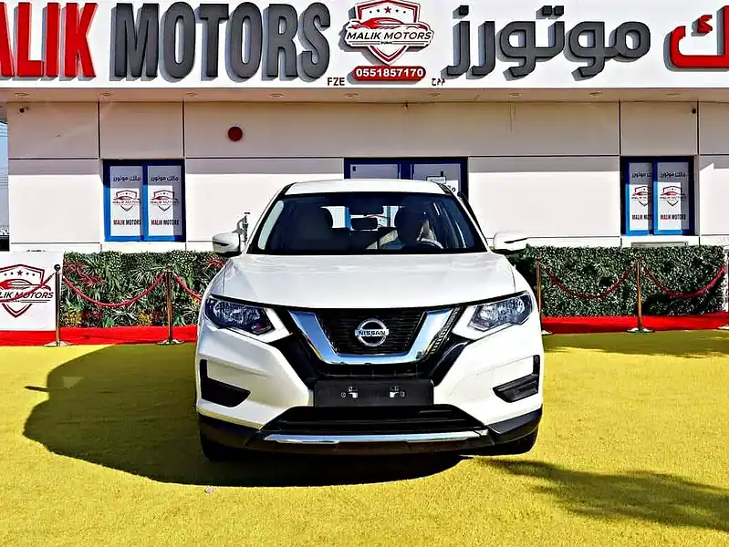 2021 Nissan X-Trail SE 4 Cylinders Engine Petrol White Black SUV GCC