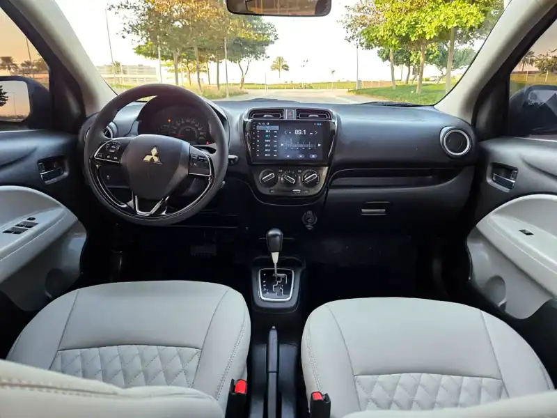 2022 Mitsubishi Attrage GLX Medium Line 3 Cylinder Engine Grey White Sedan