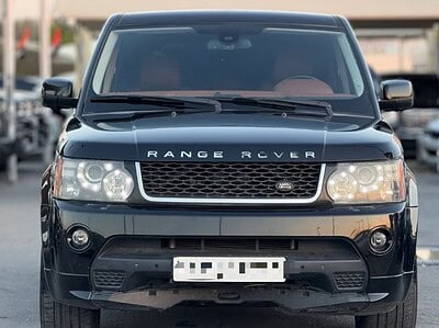 2010 Land Rover Range Rover Sport 8-Cylinder Supercharged Engine Black Orange