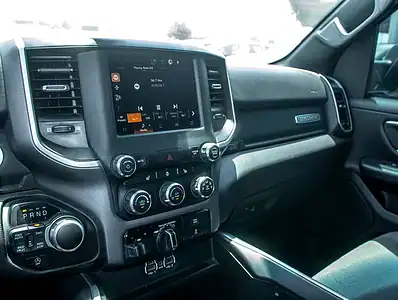 2023 Dodge Ram 1500 Big Horn 8 Cylinders Engine Petrol Blue Black