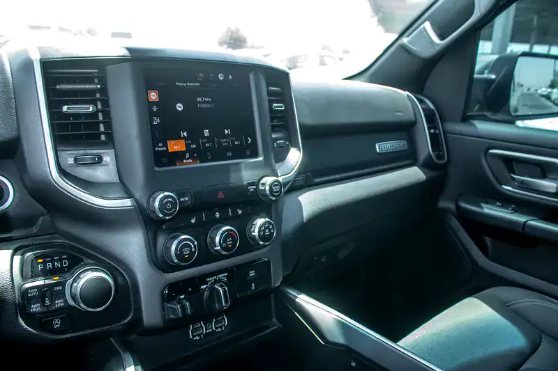 2023 Dodge Ram 1500 Big Horn 8 Cylinders Engine Petrol Blue Black