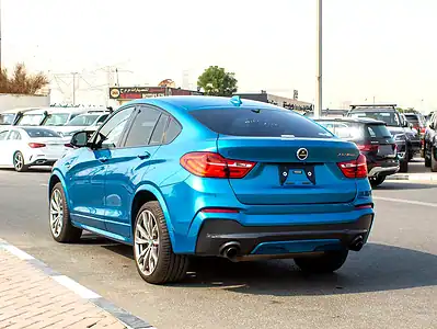 2017 BMW X4 M40i 6 Cylinders Engine Petrol Blue Black SUV 4WD