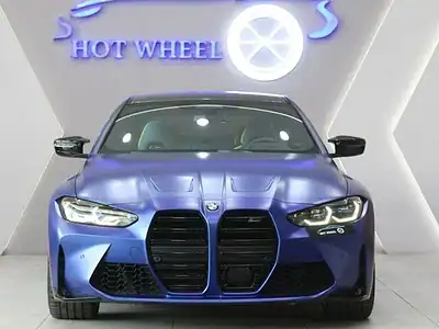 2022 BMW M4 Competition 3.0-liter twin-turbocharged V6 Competition Blue