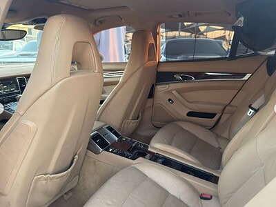 2013 Porsche Panamera 6-Cylinder Engine AT Full Option White Beige Sedan