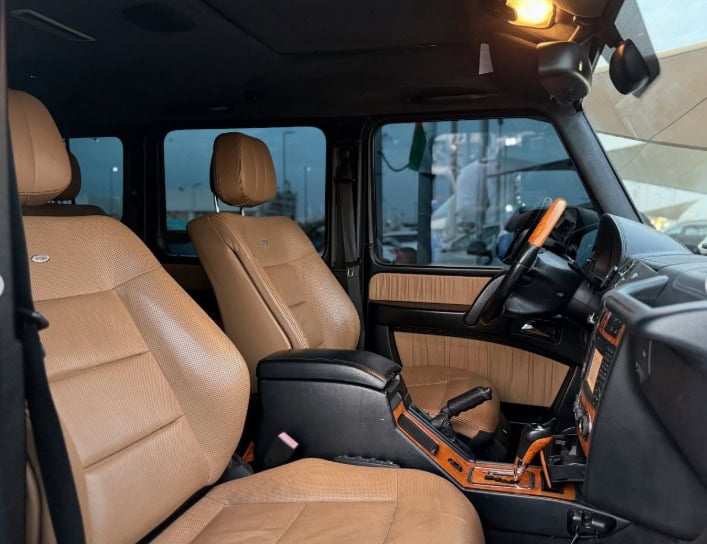 2012 Mercedes-Benz G55 AMG 5.4L Supercharged V8 Engine Beige SUV