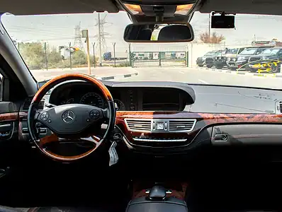 2012 Mercedes-Benz S-Class S 550 6 Cylinders Engine Petrol Black Sedan