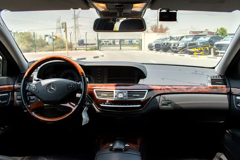 2012 Mercedes-Benz S-Class S 550 6 Cylinders Engine Petrol Black Sedan