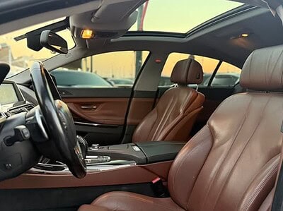 2013 BMW 650i Gran Coupe 4.4L V8 Engine Gulf Spec Full Option Grey Tan