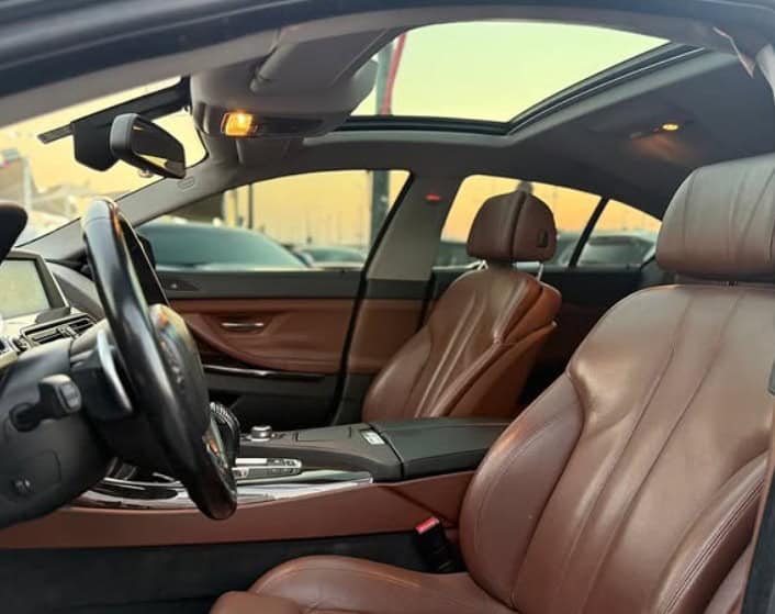 2013 BMW 650i Gran Coupe 4.4L V8 Engine Gulf Spec Full Option Grey Tan