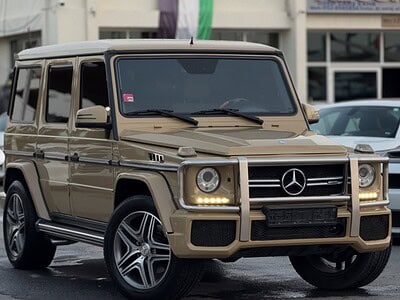 2012 Mercedes-Benz G55 AMG 5.4L Supercharged V8 Engine Beige SUV