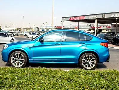 2017 BMW X4 M40i 6 Cylinders Engine Petrol Blue Black SUV 4WD