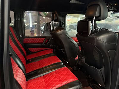 2013 Mercedes-Benz G63 AMG 5.5L V8 AMG Full Carbon Fiber Black Red