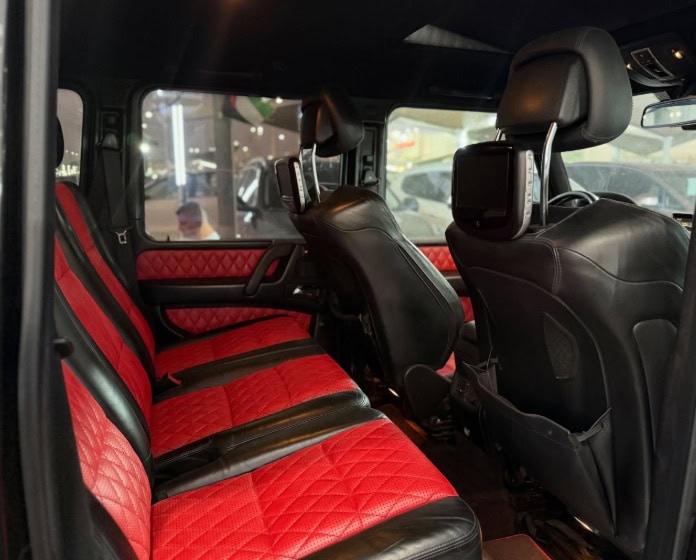 2013 Mercedes-Benz G63 AMG 5.5L V8 AMG Full Carbon Fiber Black Red
