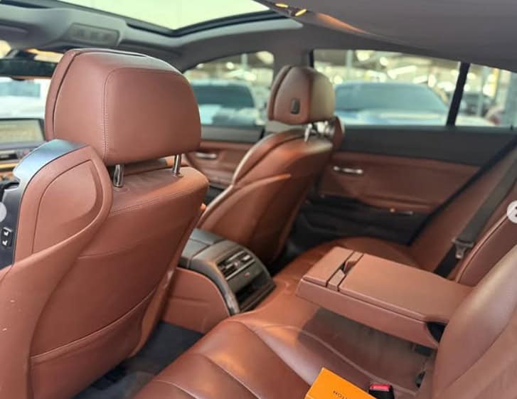 2013 BMW 650i Gran Coupe 4.4L V8 Engine Gulf Spec Full Option Grey Tan