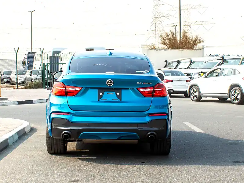 2017 BMW X4 M40i 6 Cylinders Engine Petrol Blue Black SUV 4WD