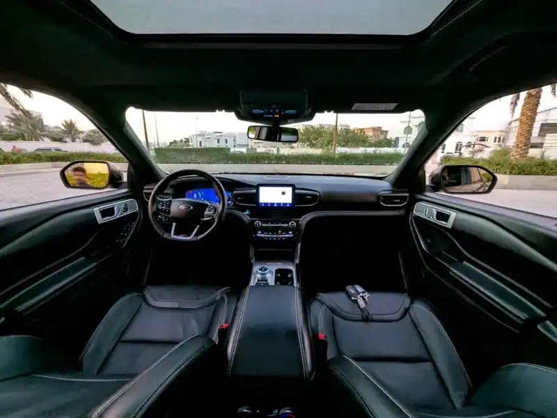 2021 Ford Explorer ST 6 Cylinders Engine Petrol Blue Black SUV