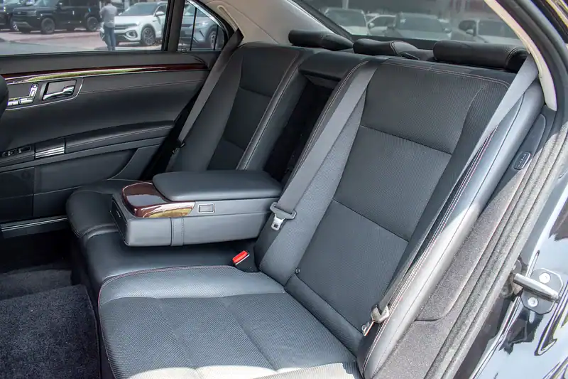 2012 Mercedes-Benz S-Class S 550 6 Cylinders Engine Petrol Black Sedan