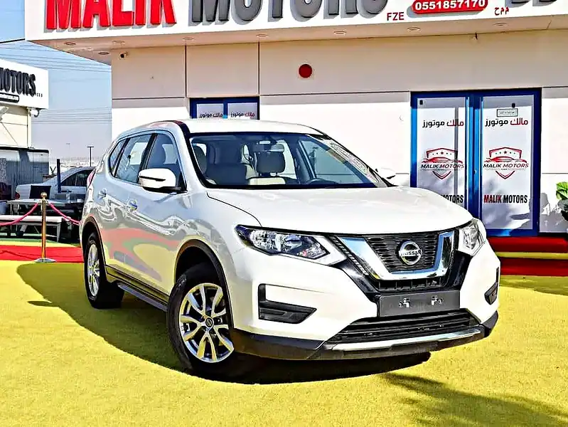 2021 Nissan X-Trail SE 4 Cylinders Engine Petrol White Black SUV GCC