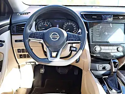 2021 Nissan X-Trail SE 4 Cylinders Engine Petrol White Black SUV GCC