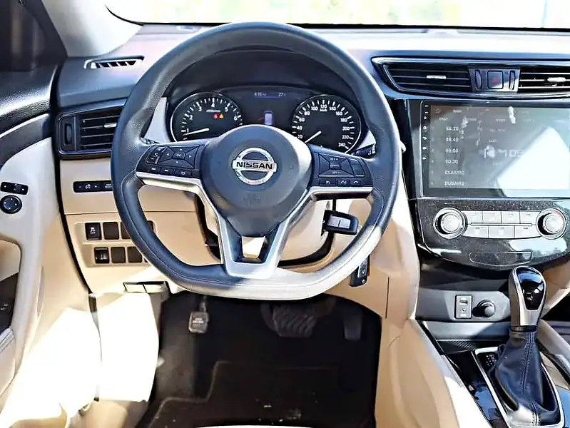 2021 Nissan X-Trail SE 4 Cylinders Engine Petrol White Black SUV GCC