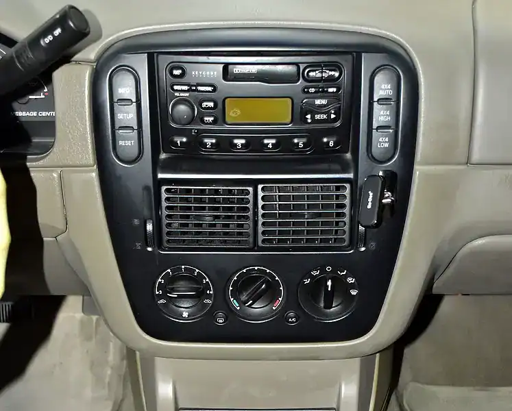 2002 Ford Explorer XLS 6 Cylinders Engine Petrol Brown Beige SUV