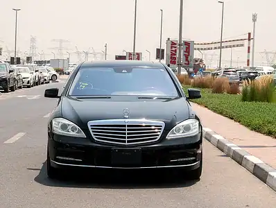 2012 Mercedes-Benz S-Class S 550 6 Cylinders Engine Petrol Black Sedan