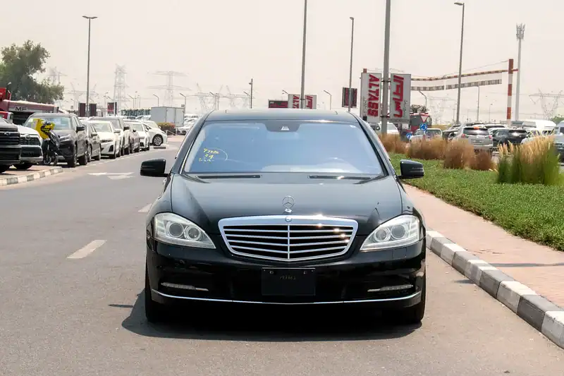 2012 Mercedes-Benz S-Class S 550 6 Cylinders Engine Petrol Black Sedan